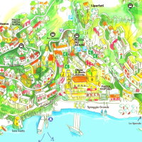 Map of Positano