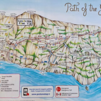 Path of The Gods Positano Hiking Map How to Hike The Amalfi Coast